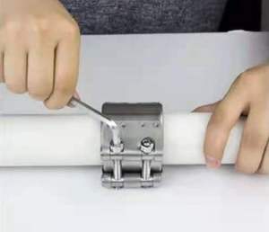 Compensador de montaje de tubería de acero inoxidable, sin soldadura, abierto, flexible, DN100, de 4 pulgadas, de acero inoxidable, sin soldadura, de 1/2 ", 1/2" - Product Image 5