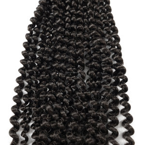 100g/paquet 18 pouces # T1B-4 mélange de cheveux hybrides synthétiques sans enchevêtrement Haire De Luxe pour <span class=keywords><strong>dreadlocks</strong></span> artificielles - Product Image 3