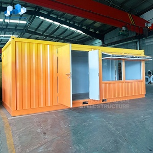 Zhongnan Maison Modulaire Démontable Personnalisée 20 pieds Préfabriquée, Conteneur Portable Économique pour Bar à Café et Boutique - Product Image 2