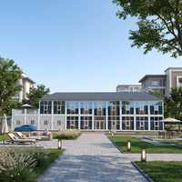 Prix de gros Mini conteneur modulaire préfabriqué de luxe, portable et démontable, en panneaux sandwich, de 20 et 40 pieds, pour villa et hôtel, en kit