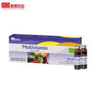 Sirop de vitamine multivitamine pour système immunitaire, liquide oral, vitamine, zinc, boisson gazeuse, vente en gros