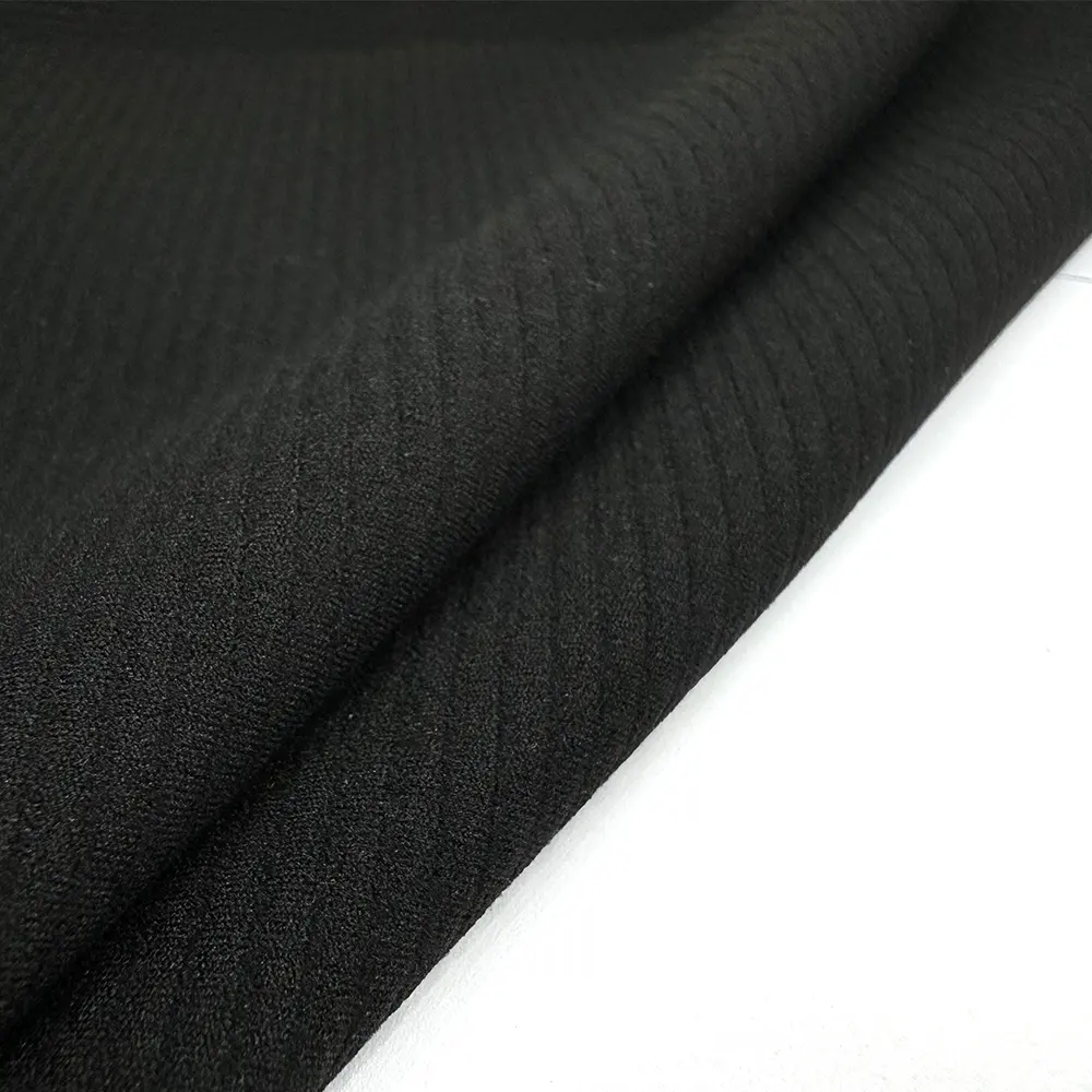 40D Stripe nervure 75 nylon 25 tissus textiles spandex design Tissu en nylon pour vêtements