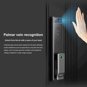 Cnc सटीक उत्कीर्णन स्मार्ट लॉक पाम शिरा फेस पहचान होटल अपार्टमेंट ट्यूया ऐप रिमोट कंट्रोल स्मार्ट लॉक - Product Image 2