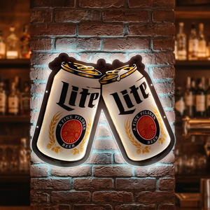 Beer Neon <b>Sign</b> Billboard, Wall-Mounted LED <b>Light</b> with Static Logo, Multi-Color Remote Control, Ideal for Bar & Car Decoration - Product Image 3