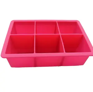 mix color reusable silicone ice cube tray for ice cream maker