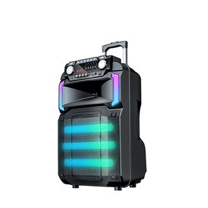 Altavoces Karaoke Bluetooth Cornetas en Oferta, Bocina Amplificada de 12 Pulgadas, Altavoz Bluetooth para Fiestas con Subwoofer y Caja de Sonido - Product Image 4