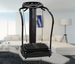 Plateforme d'entraînement pour le corps et la mise en forme, massage par vibration, machine Crazy Fit avec cordes élastiques et fréquence cardiaque - Product Image 5