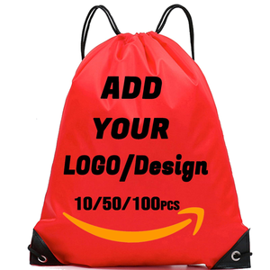 Custom Foldable Portable Reusable Waterproof <b>Drawstring</b> <b>Backpack</b> with Large Capacity for Swimming Soccer - Product Image 4