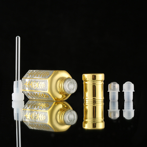 Tola-botella de vidrio para aceite esencial, vidrio decorativo Arábigo, 3ml, 6ml, 12m - Product Image 5