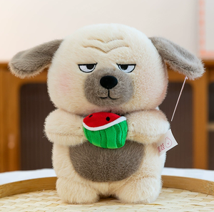 Xinhui Wholesale Glutton Zoo Series Desk Buddies Peluche, Simpatico Cane di Peluche, Bambola Compagna da Scrivania, Giocattolo Gatto, Regalo di Compleanno per Bambini - Product Image 1