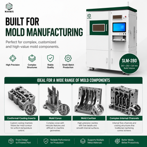 Impresora 3D de Metal Automática Industrial SLM280, Nueva, Volumen de Construcción 220x220x250mm, para Producción de Piezas Aeroespaciales, Médicas y Automotrices - Product Image 6