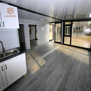 Chất lượng cao 20 feet prefab Modular đúc sẵn nhà <span class=keywords><strong>CONTAINER</strong></span> mở rộng với cửa thép làm bánh sandwich Panel-Vận chuyển Trung Quốc - Product Image 3