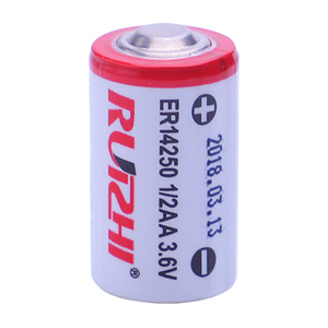 Tùy chỉnh chuyên nghiệp er14250 3.6V 1200mAh lithium pin dung lượng cao cho hút thuốc báo động - Product Image 4