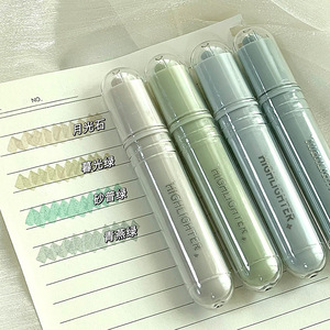 Marcadores de Secado Rápido Estilo GF, Rotuladores Pastel, Lindos y Estéticos, Resaltadores, Marcadores de Puntos Clave, Dibujo de Líneas para la Escuela y Oficina - Product Image 5