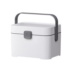 Tzh042602 กล่องเก็บยา 2 ชั้นพร้อมช่อง 2 ช่องกล่องยาพกพาสำหรับใช้ในบ้านในสีพีชบลอสซั่มสีชมพูมิ้นท์สีเขียวการ์ดีเนียสีขาว - Product Image 4