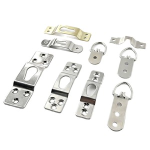 Anneaux suspendus en acier inoxydable 201 pour cadres photo, accessoires de quincaillerie pour cadres photo, crochets métalliques avec capacité de charge de 5 à 10 kg - Product Image 1