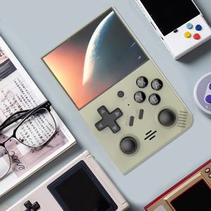 R35 Plus <span class=keywords><strong>jeux</strong></span> de haute qualité lecteurs portables 3.5 pouces vidéo Linux jeu Portable Joystick lecteur Console de poche Double système - Product Image 6