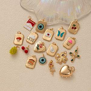 CAIOOCHE 18K PVD Plaqué Or Collier Pendentif pour Femmes Ins Style Acier Inoxydable Charme Bijoux En Laiton - Product Image 3