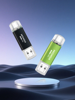 MIOMGN 16GB/32GB/64GB USB 3.0 Metal Flash Drive USB Tipe-C Baru