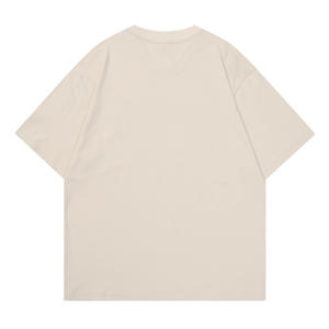 Moda Streetwear Marca Camiseta de algodón Retro Abstract Splatter Letter Print Camiseta de manga corta Camiseta para hombre - Product Image 3