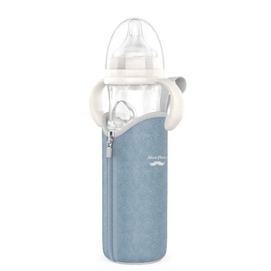 <span class=keywords><strong>3</strong></span> en 1, Cargador usb de viaje para coche, termostato de silicona, calentador de cristal, biberones de leche y agua para bebés - Product Image 1