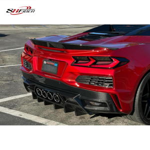 Diffuseur arrière en fibre de carbone adapté aux <span class=keywords><strong>Chevrolet</strong></span> <span class=keywords><strong>Corvette</strong></span> <span class=keywords><strong>C8</strong></span> Z06 de <span class=keywords><strong>2023</strong></span> à 2025 - Product Image 5