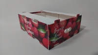 Boîte en Coroplast PP personnalisée, imprimée en couleur, emballage en plastique pour légumes, fruits, fraises