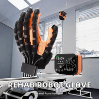 Gant robotisé de rééducation électrique M L XL en ABS, certifié CE, équipement d'exercice et de récupération des doigts et des mains, garantie 1 an