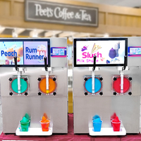 Machine à Granita Commerciale Professionnelle 2024 Populaire pour Jus, Smoothies, Margaritas, Café et Daiquiris – Vente en Gros
