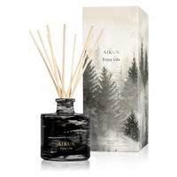 Diffuseur de parfum à bâtonnets AIKUN Classic Gift Box Private Label pour une ambiance fraîche et apaisante, idéal pour la décoration de la bibliothèque ou du bureau.