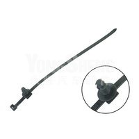 Attache de câble souple réutilisable JZ1-1Z-04 de haute qualité en plastique Nylon 66 autobloquant pour fils et câbles souples