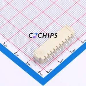 BX-HA2.54-10PWT Wire-to-Board Pin Header SMD,P=2.5mm,Horizontal Mount Connector 1x10P 2.5mm Horizontal Mount XHB - Product Image 2