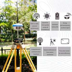 ระบบ GNSS RTK ความแม่นยำสูง เครื่องรับสัญญาณ GPS Super Base Station สำหรับงานสำรวจ พร้อมอุปกรณ์วัดมุมเอียง ระบบ IP68 รุ่น S6 II Zeachon รองรับอุณหภูมิ -30C~65C - Product Image 4