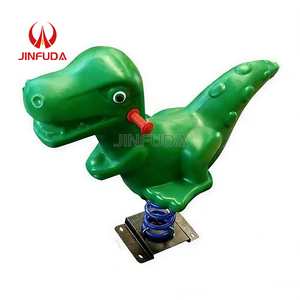 Caballito <span class=keywords><strong>de</strong></span> Madera con Resorte para Niños, Equipo <span class=keywords><strong>de</strong></span> Juegos al Aire Libre Comercial para Guarderías - Product Image 4