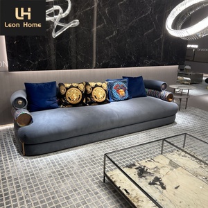 Медуза Carezza от итальянского дизайнера современные модные креативные секционные гостиной диван бархат высокого качества 3 местный роскошный диван-кровать для дома - Product Image 1