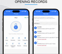 Pengontrol Akses Kode QR Pengenal Wajah TTLock Bluetooth WiFi Pembaca Kartu MF Tahan Air IP66 V6-QR