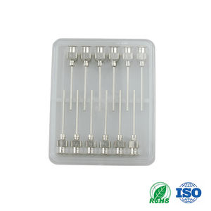 Tubo de aguja dispensador de acero inoxidable de 8-34G para válvulas o varios adaptadores, modelo de aguja de jeringa dispensadora completa - Product Image 6