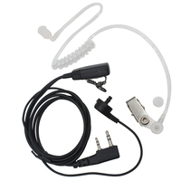 Walkie talkie jelas murah kualitas tinggi headset P09-PK01 untuk Kenwood TK-2100 TK-2102 TK-2130 TK-2160 TK-2170 baofeng