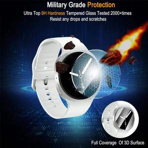 Protector de Pantalla de Vidrio Templado Transparente HD 2.5D con Dureza 9H para Samsung Galaxy Watch 9 de 40 mm y 44 mm - Product Image 6