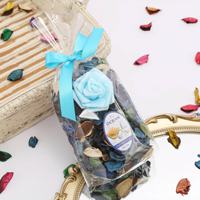 Pot-pourri Parfumé Fleurs Séchées Arôme pour Salle de Bain Chambre Décorative Sachet Désodorisant Fleur Séchée