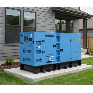 Générateur diesel silencieux de petite taille, générateur électrique 8kVA 20kVA 23kVA 35kVA, générateur d'occasion à louer avec moteur Kubota Kholer - Product Image 5