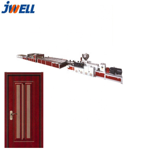 Machine d'extrusion de plastique <span class=keywords><strong>Jwell</strong></span> pour panneaux de porte creux en PVC/WPC / Machine de production de panneaux de porte en WPC - Product Image 1
