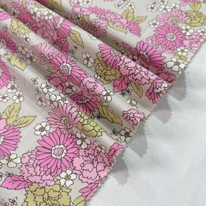 Grosir lembut dan pabrik kain cetak katun 100 dengan desain bunga - Product Image 3