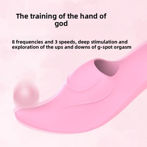 Mini vibrador de dedo Estimulación de vibración fuerte Dispositivo de masturbación de coqueteo recargable Juguete sexual - Product Image 6