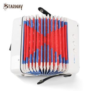 Starway เครื่องดนตรีของเล่นสำหรับเด็ก,เครื่องดนตรีเด็ก7คีย์28เสียงเบสหีบเพลงขนาดเล็กเปียโน - Product Image 1
