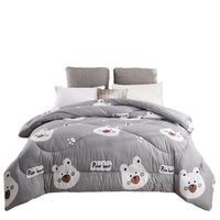 Couette en duvet personnalisée de haute qualité, chaude et confortable, couette matelassée en duvet, couette de lit imprimée tendance