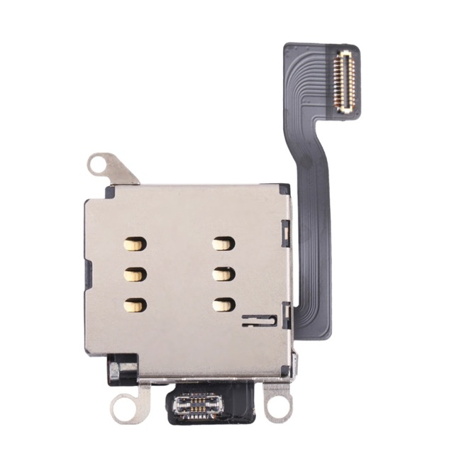 Dual SIM Card Reader Flex Cable Adapter Replacement Repair Parts for iPhone 13
