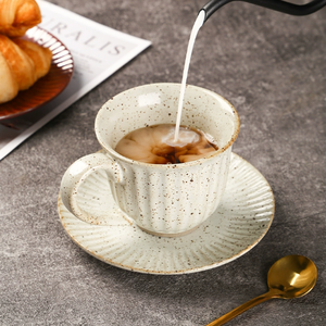 Juego de Tazas y Platos de Porcelana Japonesa Moderna, Ecológica, con Diseño Floral, Apto para Microondas, Lavavajillas y Horno, Directo de Fábrica en China - Product Image 4