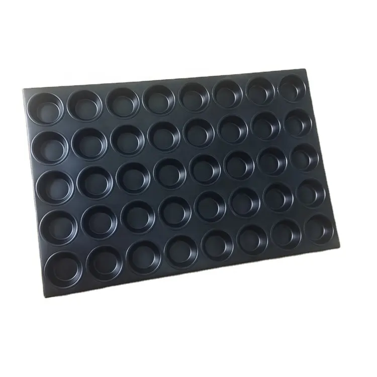 Customized Round Rectangle Square Oval Shape Middle Baking Mold Non-stick Muffin Pans