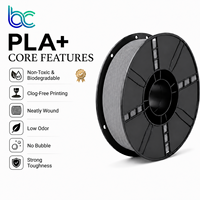 Filament Becreative PLA+ 1,75 mm 1 kg, couleur unique, haute précision 0,02 mm, sans obstruction, pour impression 3D, haute résistance